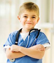 boy with stethoscope