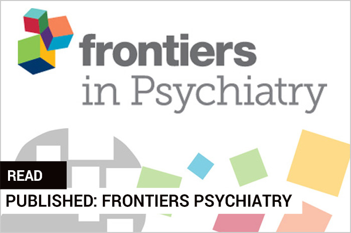 Read Published Frontier Psychiatry Article